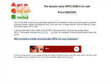Tablet Screenshot of hrtc.com